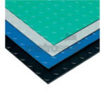 'Circular Stud Pattern’ Rubber Runner Matting