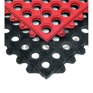Hollow Ring’ Connectable Rubber Tile Mats