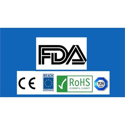 FDA, CE, ROHS, Reach, TUV