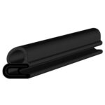 Black EPDM Door Profile