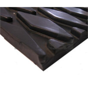 Heavy Duty Diamond Rhombus Rubber Runner Matting