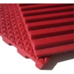 'Grip Flute' PVC Reversible Runner Matting