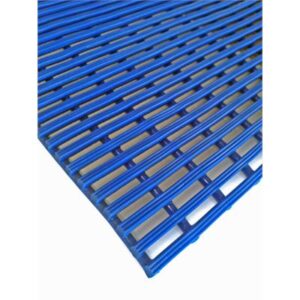 Blue Open Grid PVC Matting