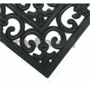 Iron Look Rubber Door Mat