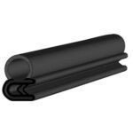 Black EPDM Door Profile