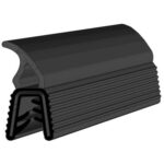 Black EPDM Boot Seal Profile