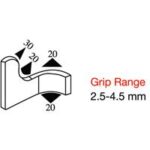 PVC Profile Grip Range 2.5 - 4.5 mm