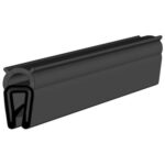 Black EPDM Boot Seal Profile