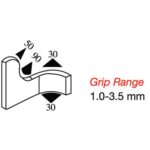 Black EPDM Boot Seal Profile