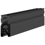Black EPDM Boot Seal Profile