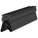 Black NBR Boot Seal Profile 406
