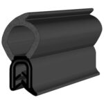 Black EPDM Boot Seal Profile