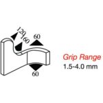 Black EPDM Boot Seal Profile