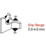 Black EPDM Boot Seal Profile