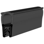 Black EPDM Boot Seal Profile