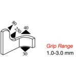 Black EPDM Boot Seal Profile