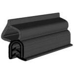 Black EPDM Boot Seal Profile