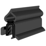 Black EPDM Boot Seal Profile