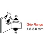 Black EPDM Boot Seal Profile