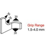 PVC Profile Grip Range 1.5 - 4.0 mm