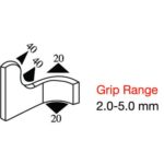 PVC Profile Grip Range 2.5 - 5.0 mm