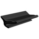 Black EPDM Glass run channel profile