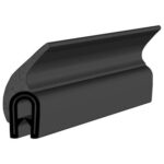 Black EPDM Door Profile