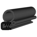Black EPDM Door Profile
