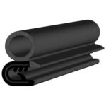 Black EPDM Door Profile
