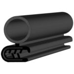 Black EPDM Door Profile