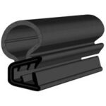 Black EPDM Door Profile