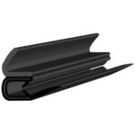 Black EPDM Door Profile