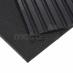 Hammered Moulded rubber stable mats