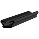Black EPDM Glass Run Channel Profile 622