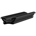 Black EPDM Glass run channel profile