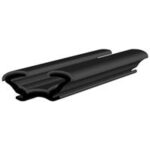 Black EPDM Glass Run Channel Profile 629