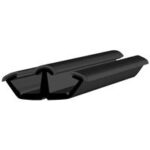 Black EPDM Glass run channel profile