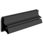 Black EPDM Glass Run Channel Profile 646