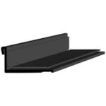 Black EPDM Glass run channel profile