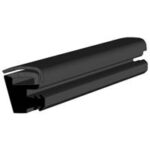 Black EPDM Glass run channel profile