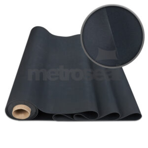 Black Natural Rubber "Dust Cloth" Sheeting