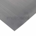 Grey Fine Ribbed Rubber Matting