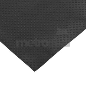Black Micro Dot Plate Runner Matting