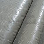 Grey Checker Plate Rubber Matting