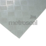 Grey Checker Plate Rubber Matting
