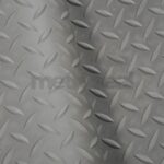 Grey Checker Plate Rubber Matting