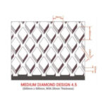 Medium Diamond Design 4.5