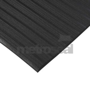 SM411 Black Ribbed Matting