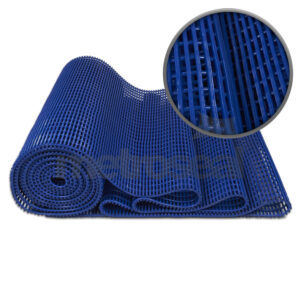 Blue Open Grid PVC Matting