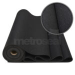 Black Crumb Rubber Underlay/Insulation Matting